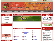 Tablet Screenshot of epmk.koko.gov.my